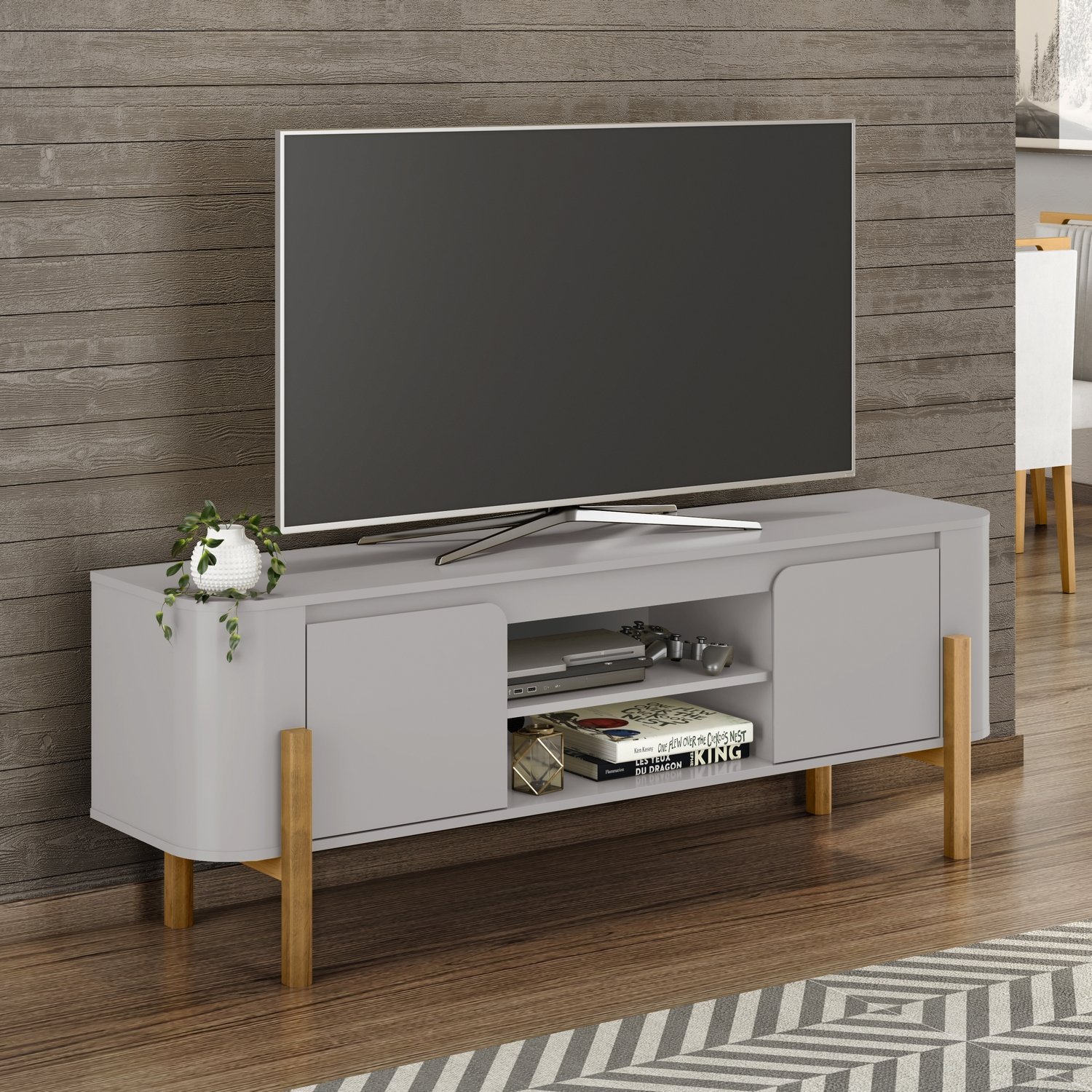 Rack até 65″ Camburi Off White – BECHARA