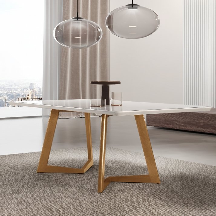 Mesa Miami 160 Canela/Off White – SALA VIP MOVELARIA