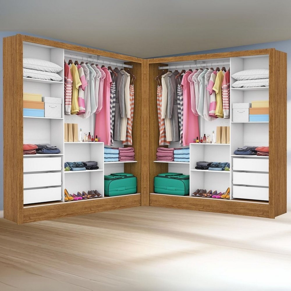 Closet Dubai/Santiago Plus Cinamono – CARIOCA MÓVEIS