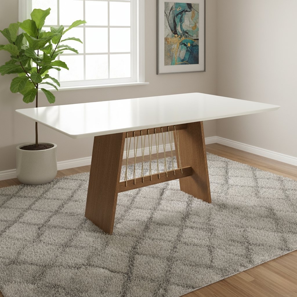 Mesa Damiana BA56 160 Canela/Off White – KAPPESBERG