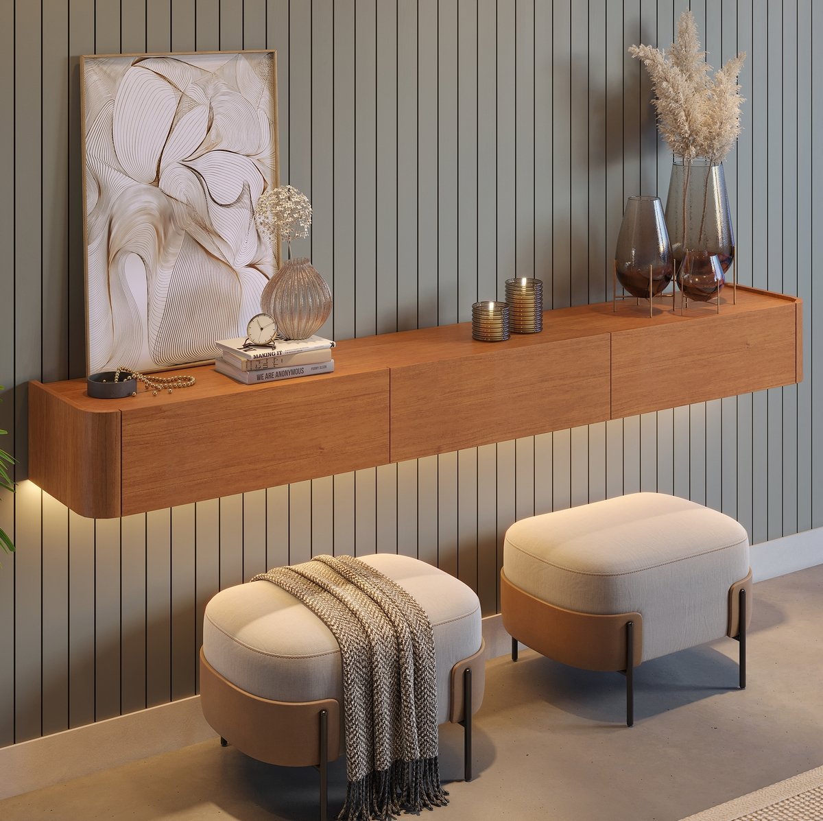 Nicho Union 1,80 m Naturale – MAVAULAR