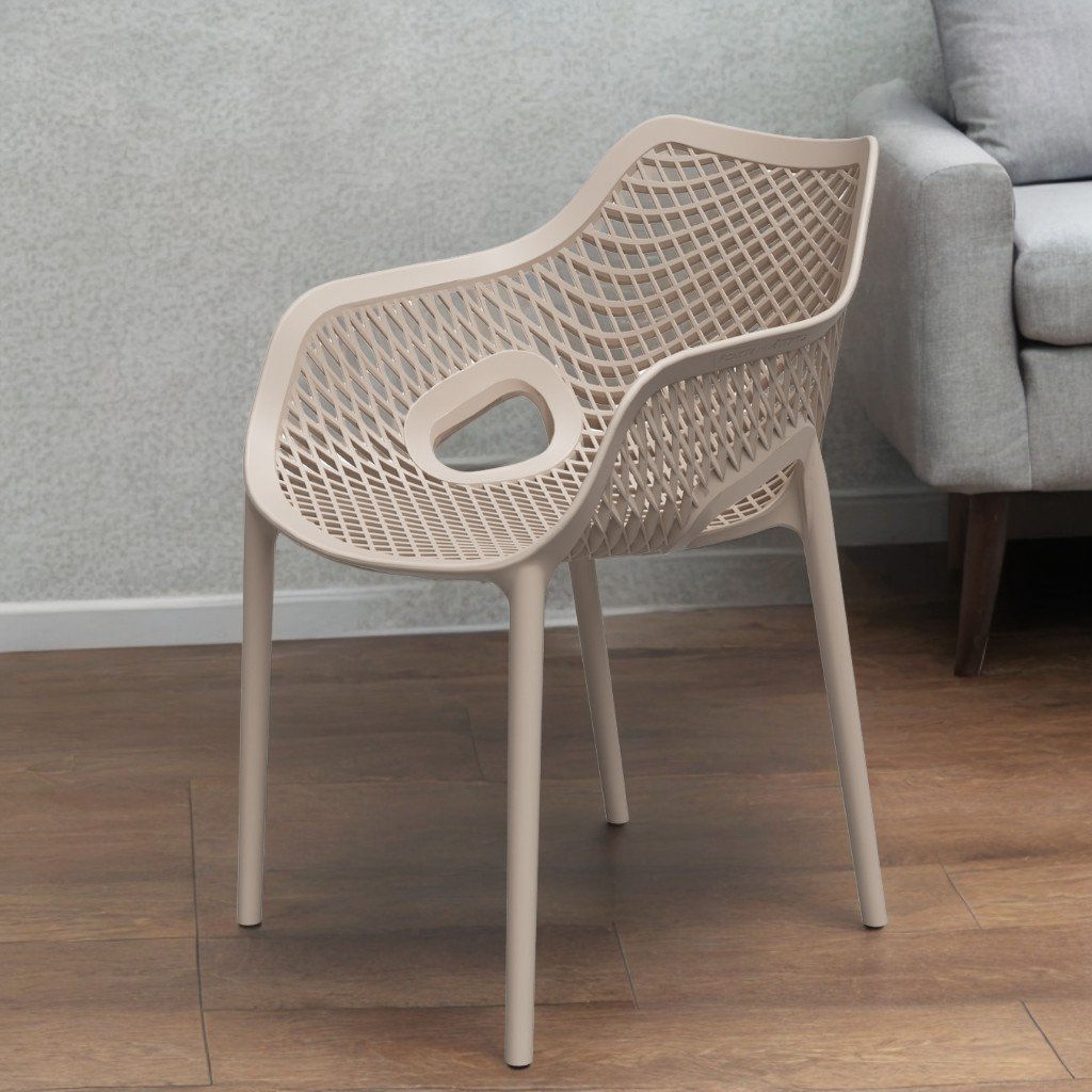 Poltrona Colméia Natural – FORTE PLÁSTICO